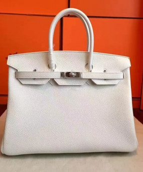 에르메스 버킨백 35 토고 화이트